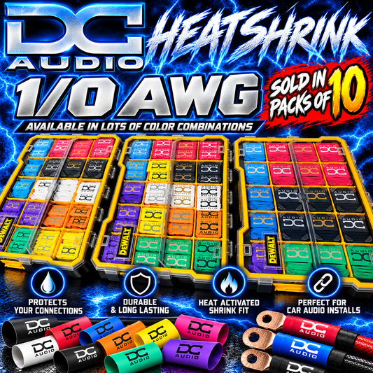 Heat Shrink 1/0 "Packs of 10"