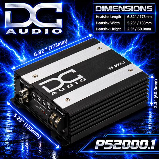 PS2000x1 - Mini Full Range Mono Block Amplifier