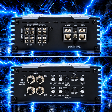 PS1200x4 - Mini 4 Channel Amplifier