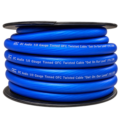 DC Audio 1/0 Tinned OFC  Power / Ground Cable