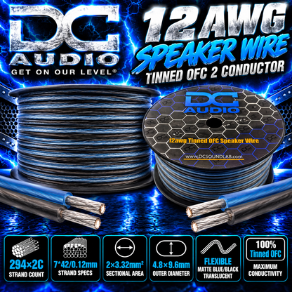 DC Audio 12 awg OFC Tinned Speaker / Subwoofer Wire