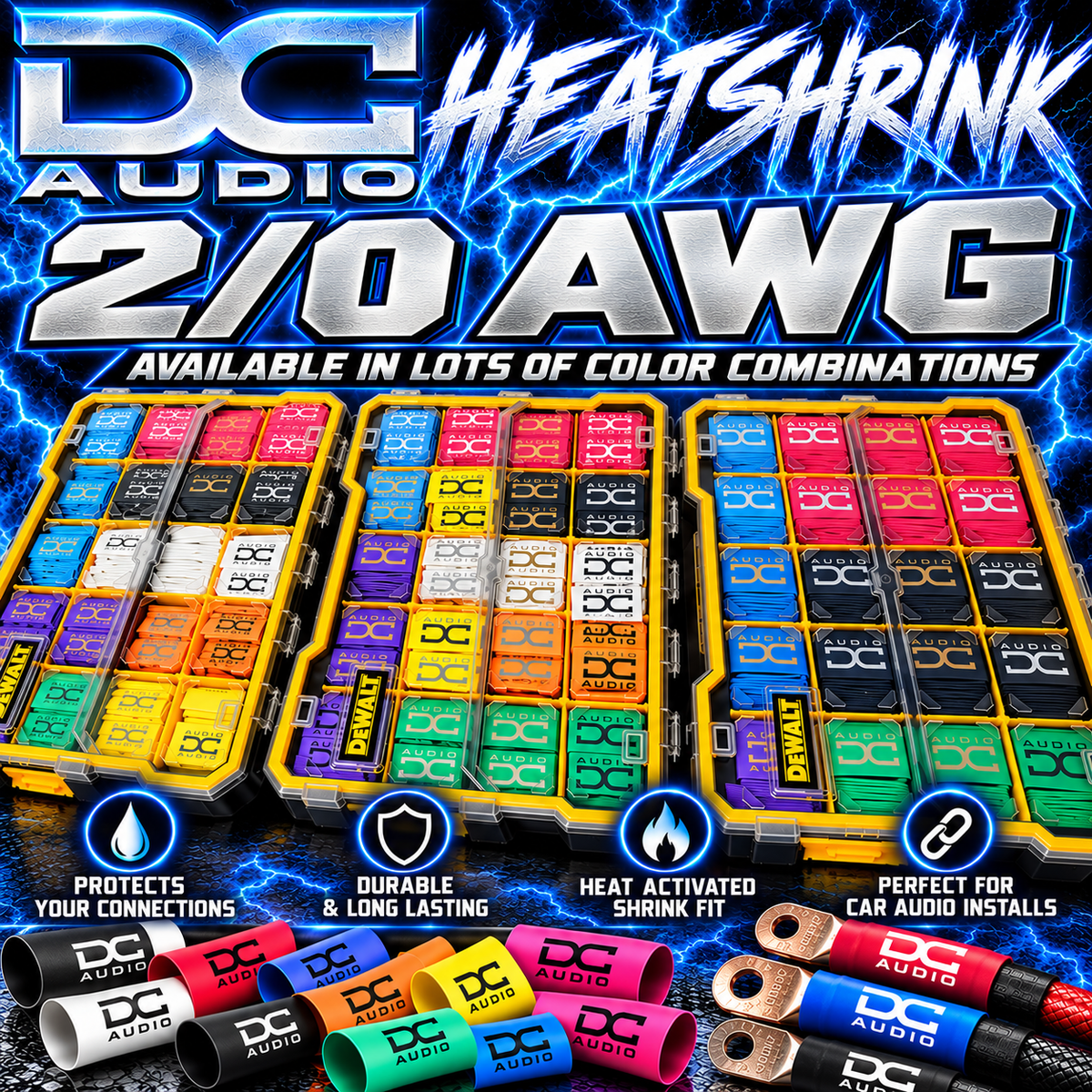 Heat Shrink 2/0 "Packs of 10"