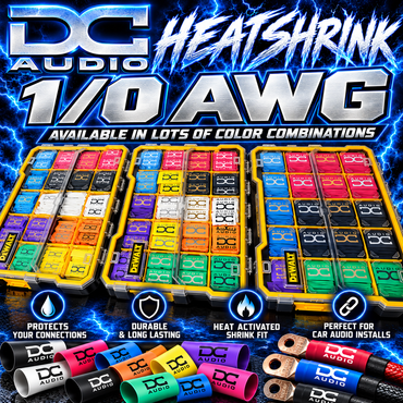 Heat Shrink 1/0 "Packs of 10"