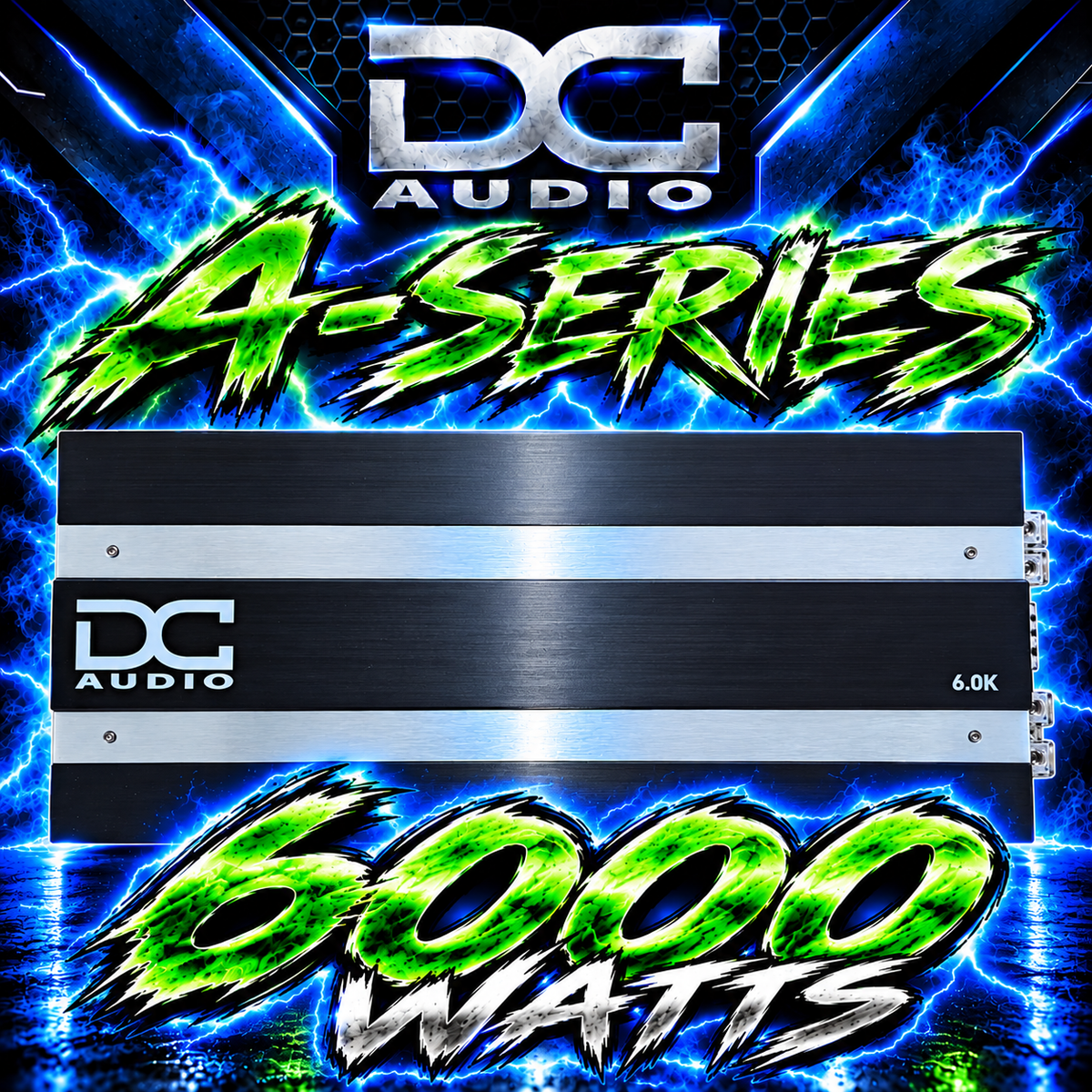 6.0k 6000 watt Mono Block Amplifier
