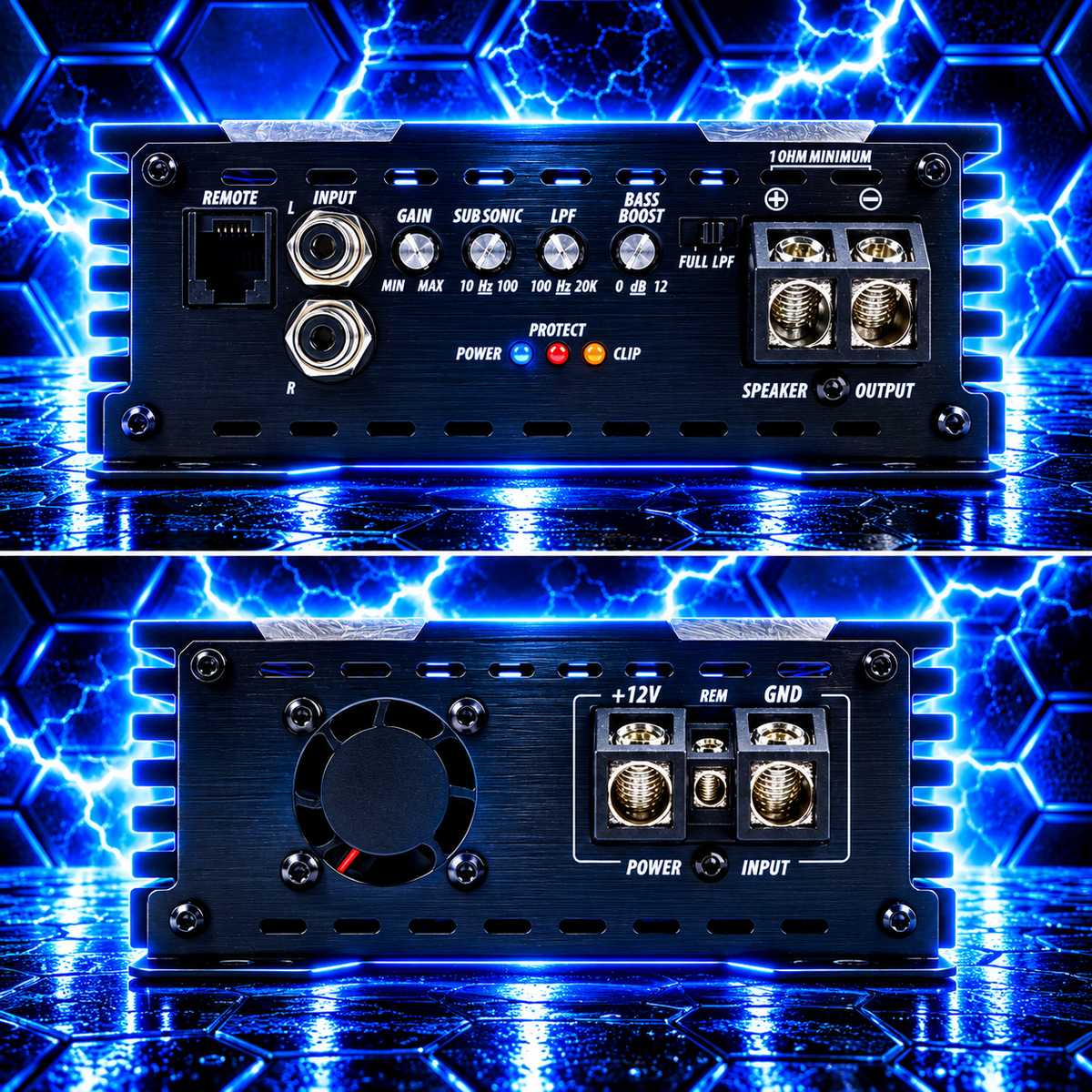 PS2000x1 - Mini Full Range Mono Block Amplifier