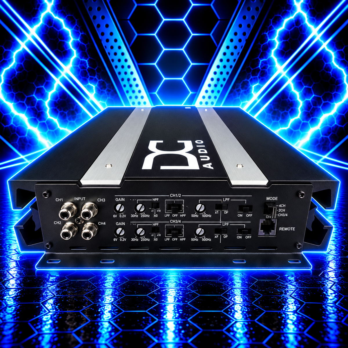 250.4 Class D 4-Channel Amplifier