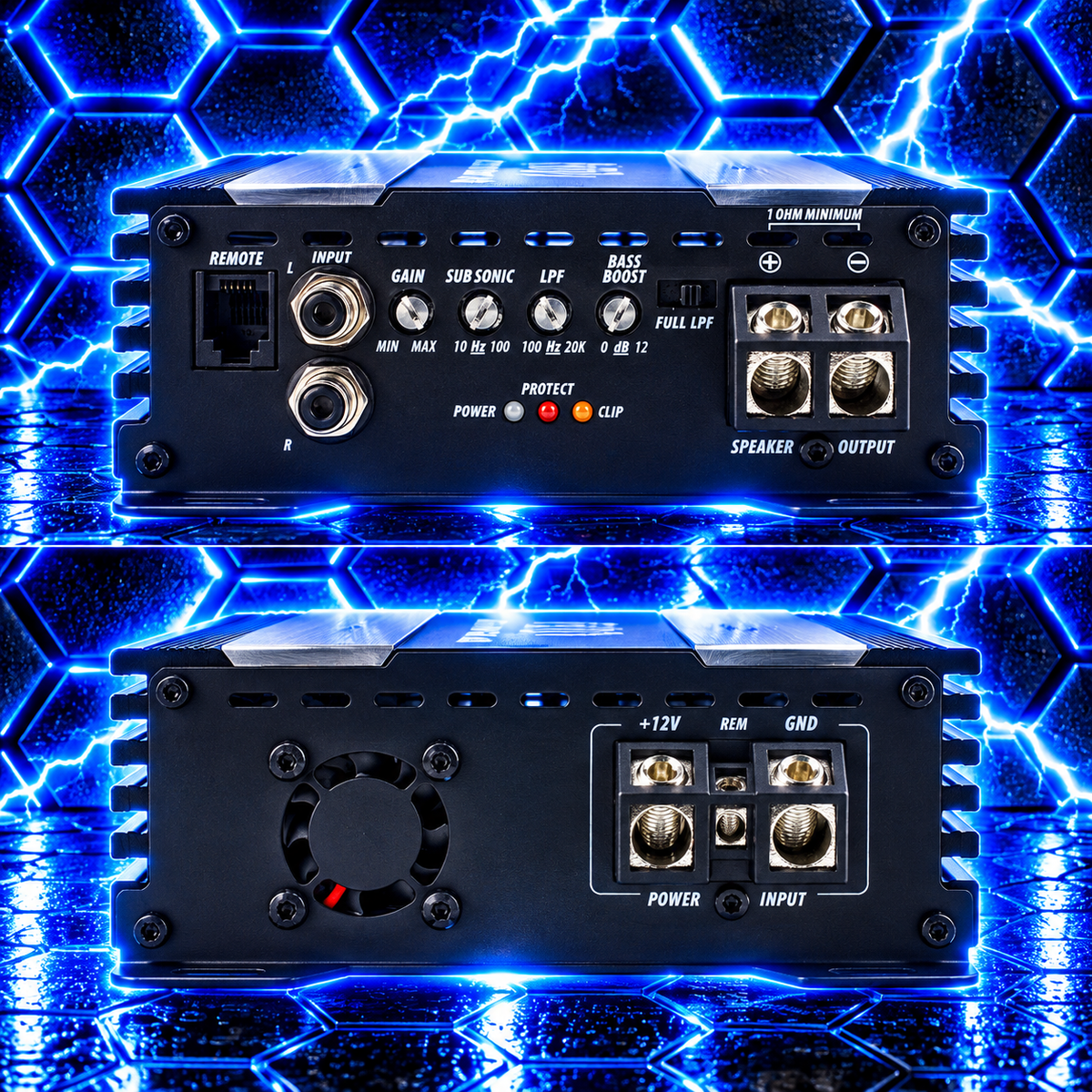 PS8000x1 - Mini Full Range Mono Block Amplifier