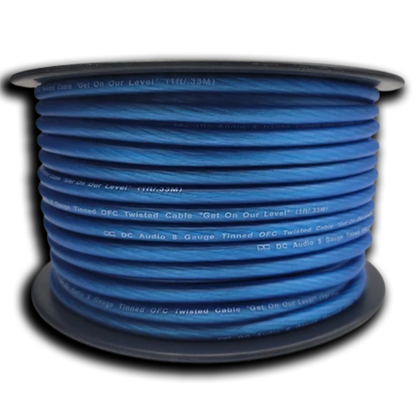 DC Audio 8 AWG Tinned OFC  Power / Ground Cable