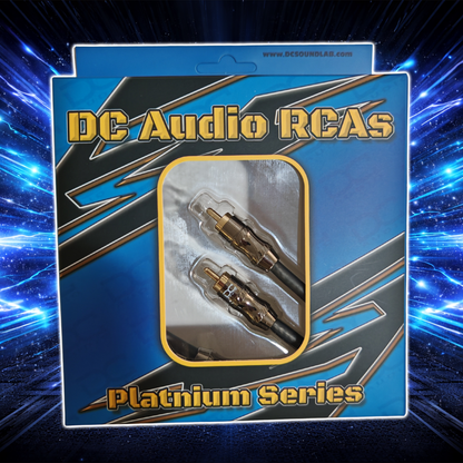 DC Audio Platinum Series RCA's 12 Feet
