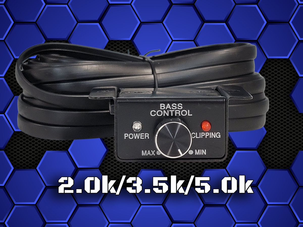 DC Audio Bass Knobs
