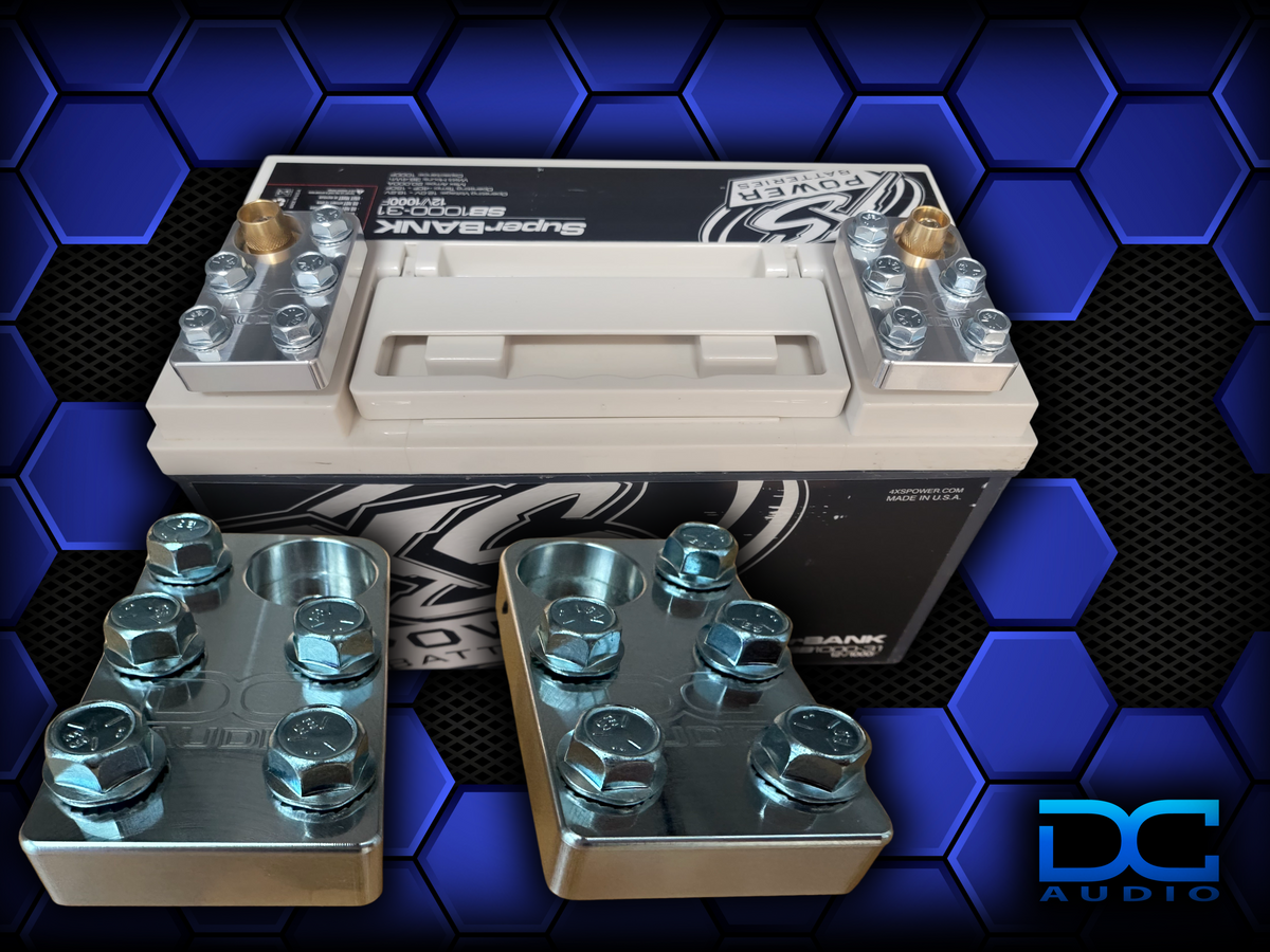 5FLT-ALU 5 Lug Aluminum Battery terminals (bolt down style)