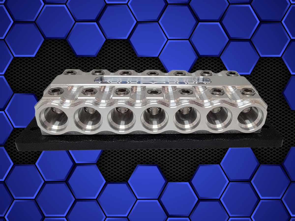 "LUCKY 7 " Machined Distro Block
